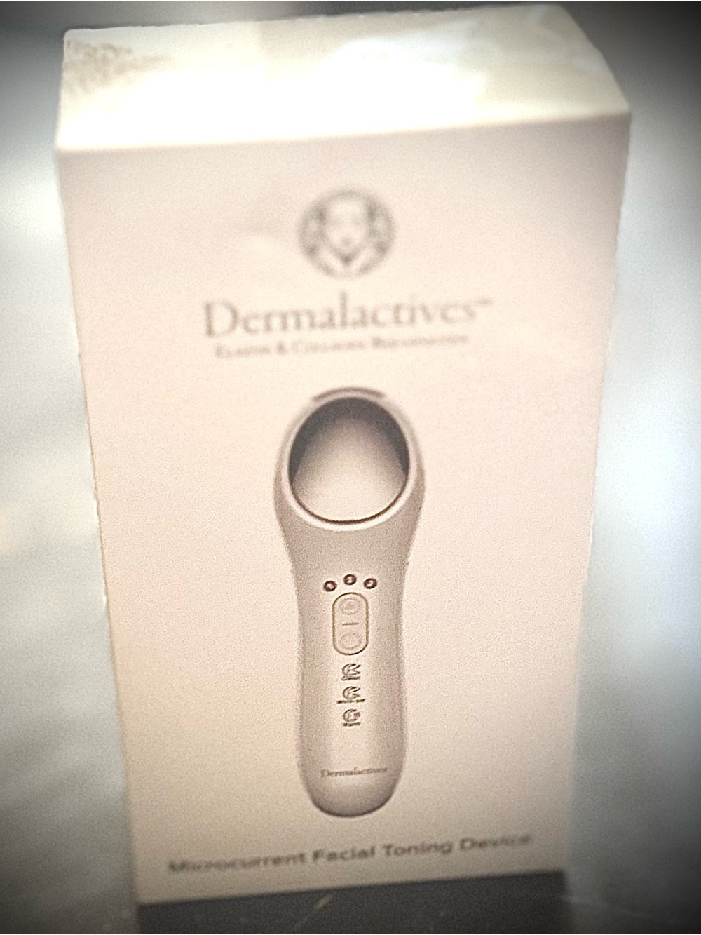 Dermalactives Microcurrent Facial Toning Device - White